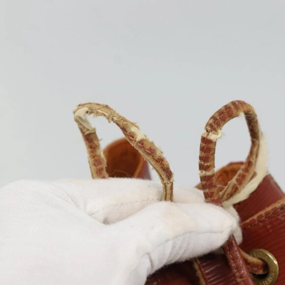 LOUIS VUITTON Epi Petit Noe Shoulder Bag Brown M44103 LV Auth BA3501 - Picture 10 of 16